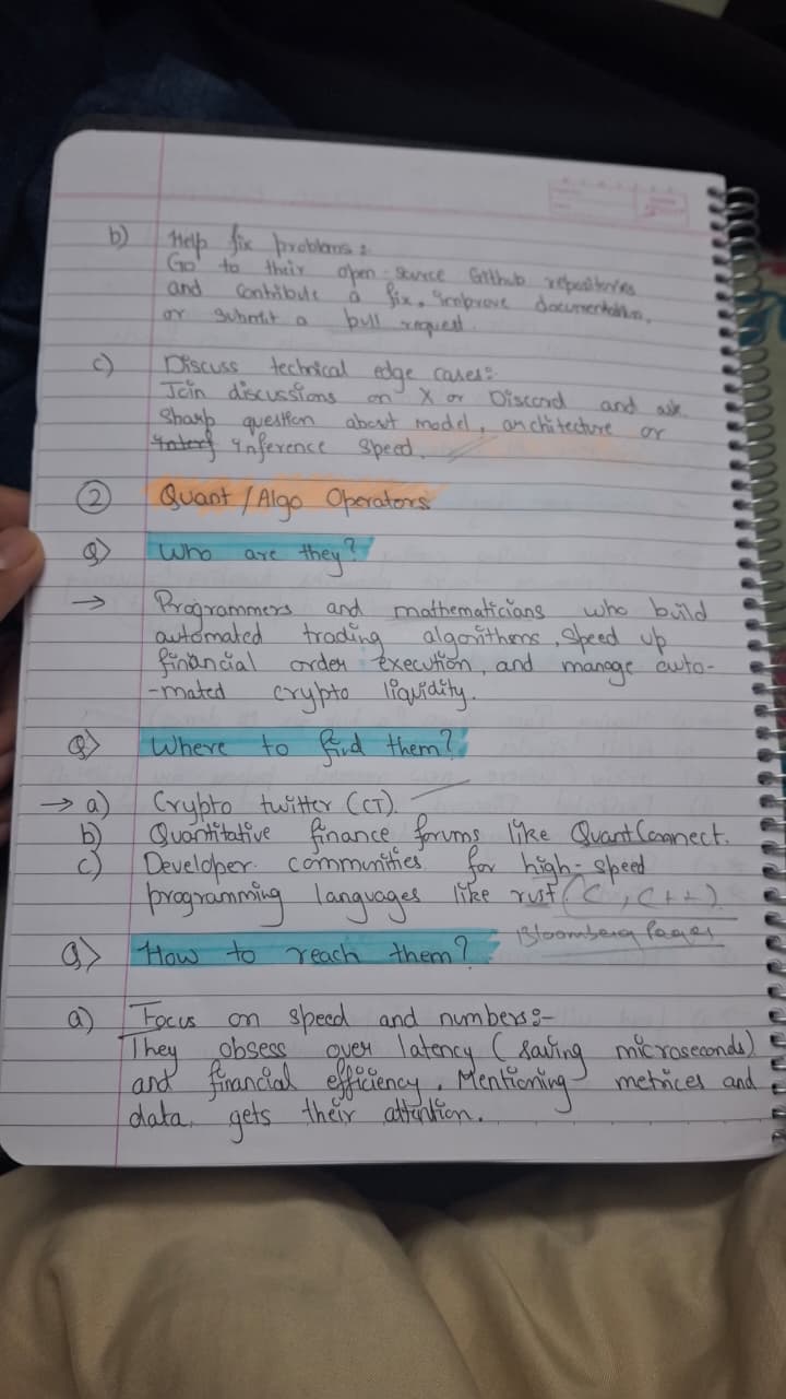 Note 2 - Quant and Algo Operators